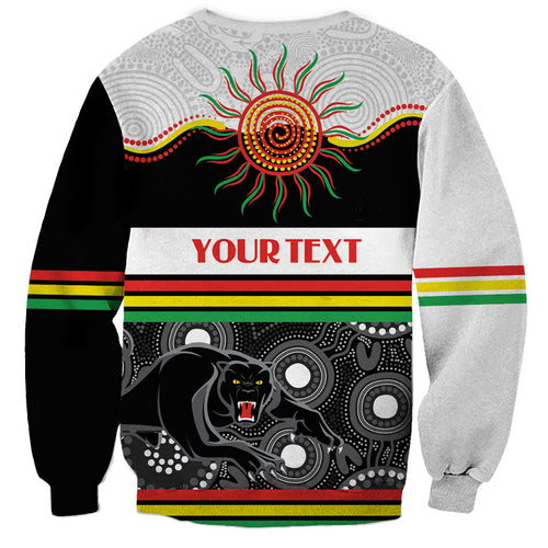 Panthers NAIDOC Week Personalised Sweatshirt Aboriginal Torres Strait Islanders Vibe