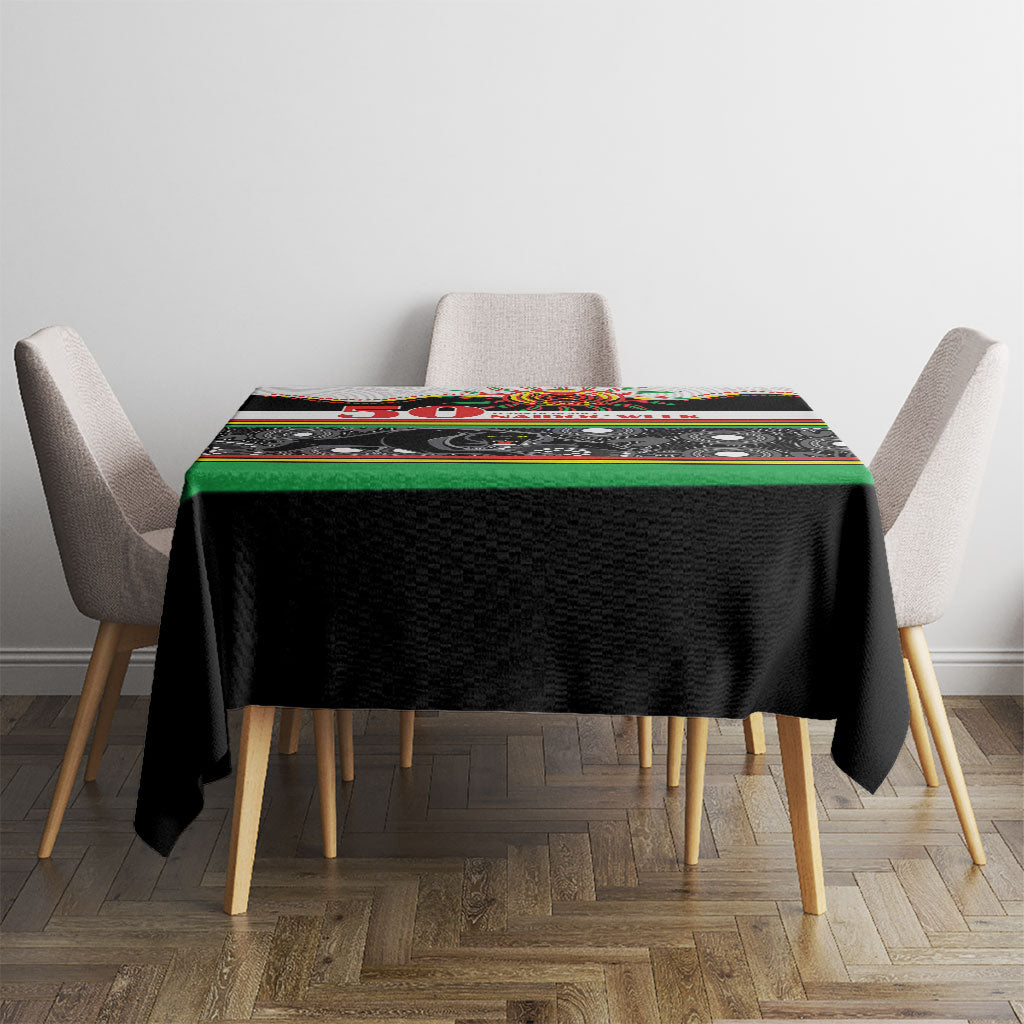 Panthers NAIDOC Week Tablecloth Aboriginal Torres Strait Islanders Vibe