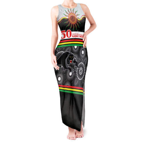 Panthers NAIDOC Week Personalised Tank Maxi Dress Aboriginal Torres Strait Islanders Vibe