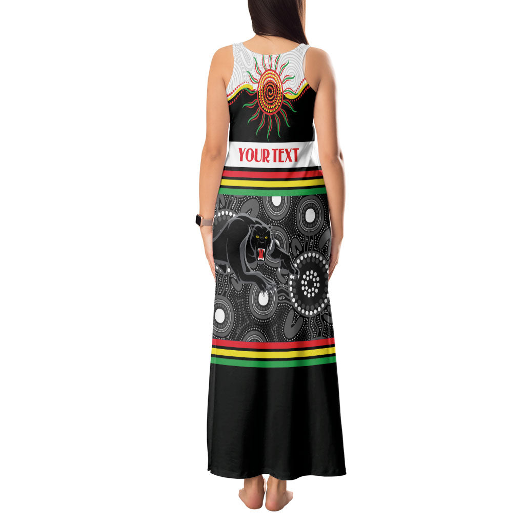 Panthers NAIDOC Week Personalised Tank Maxi Dress Aboriginal Torres Strait Islanders Vibe