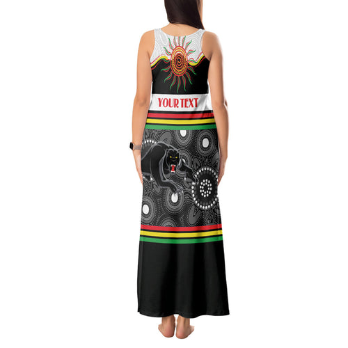 Panthers NAIDOC Week Personalised Tank Maxi Dress Aboriginal Torres Strait Islanders Vibe