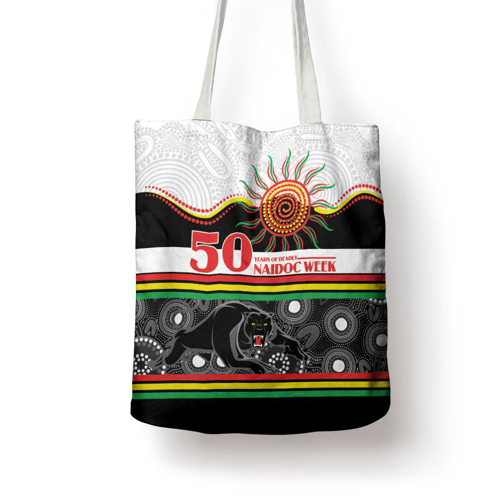 Panthers NAIDOC Week Tote Bag Aboriginal Torres Strait Islanders Vibe