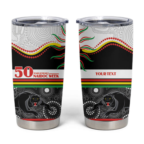 Panthers NAIDOC Week Personalised Tumbler Cup Aboriginal Torres Strait Islanders Vibe