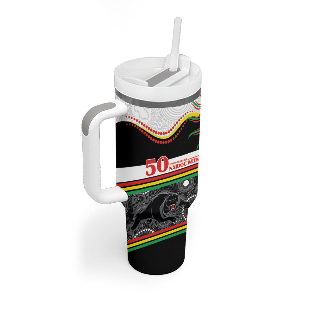 Panthers NAIDOC Week Personalised Tumbler With Handle Aboriginal Torres Strait Islanders Vibe