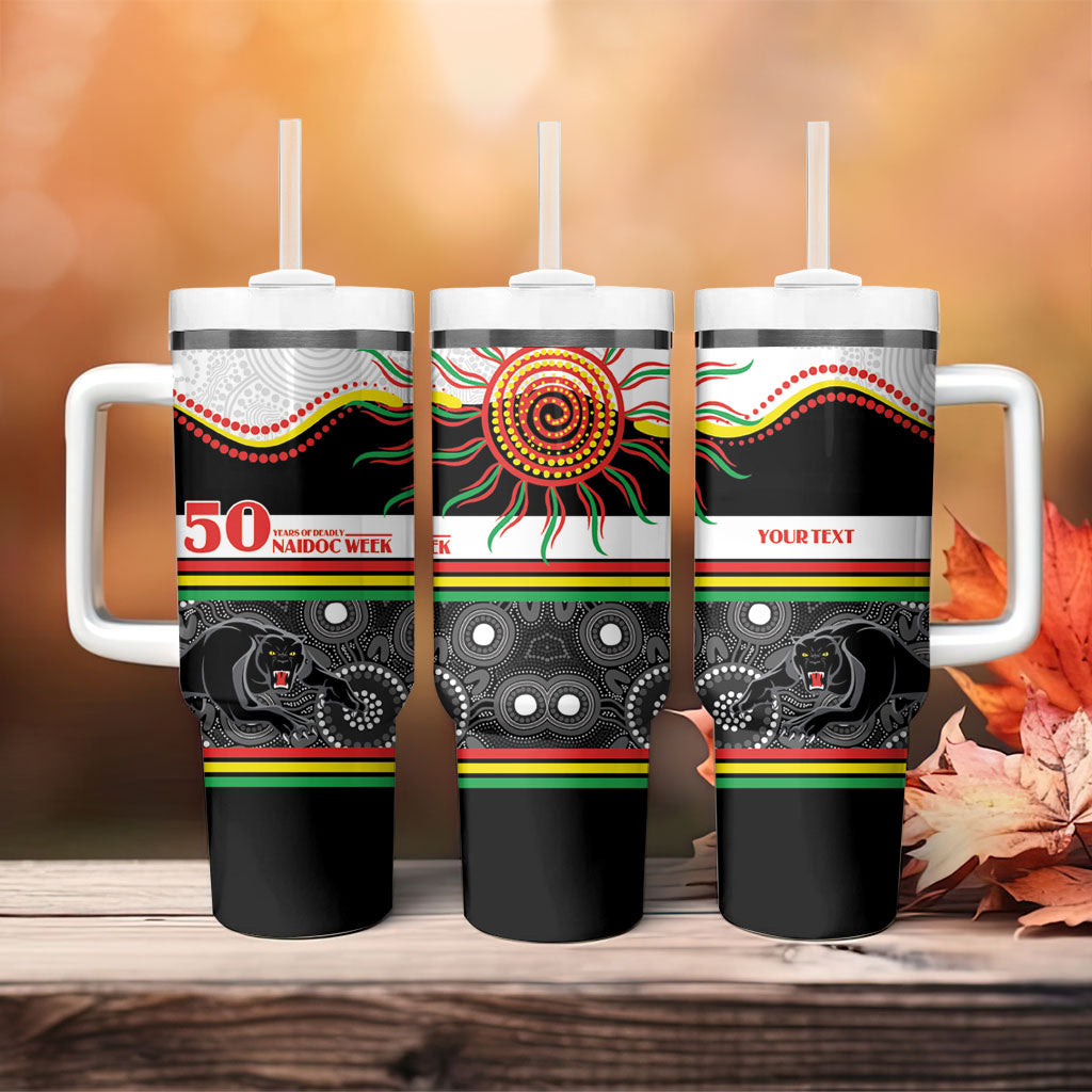 Panthers NAIDOC Week Personalised Tumbler With Handle Aboriginal Torres Strait Islanders Vibe