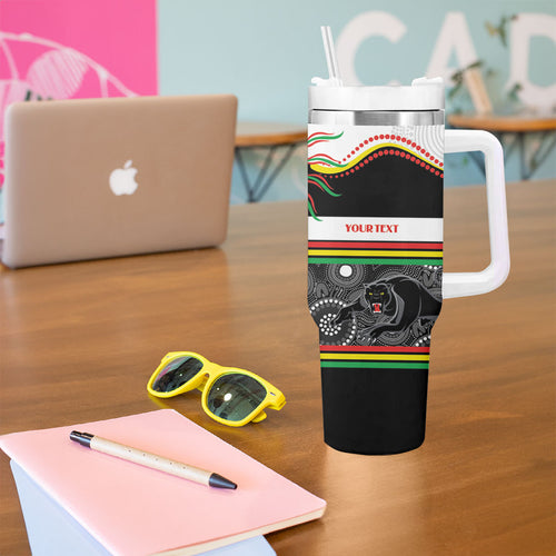 Panthers NAIDOC Week Personalised Tumbler With Handle Aboriginal Torres Strait Islanders Vibe