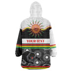 Panthers NAIDOC Week Personalised Wearable Blanket Hoodie Aboriginal Torres Strait Islanders Vibe