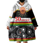 Panthers NAIDOC Week Personalised Wearable Blanket Hoodie Aboriginal Torres Strait Islanders Vibe