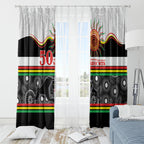 Panthers NAIDOC Week Window Curtain Aboriginal Torres Strait Islanders Vibe