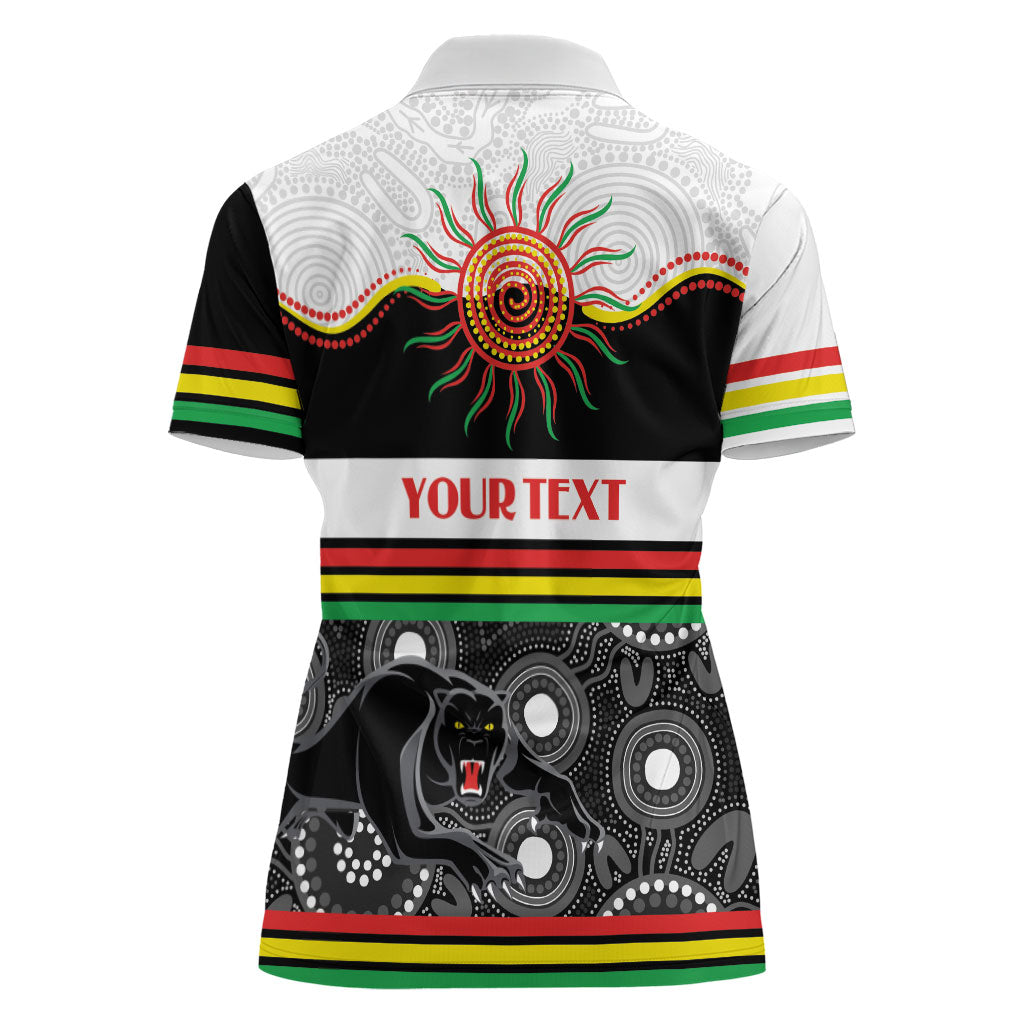 Panthers NAIDOC Week Personalised Women Polo Shirt Aboriginal Torres Strait Islanders Vibe