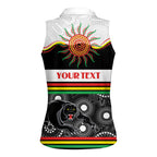 Panthers NAIDOC Week Personalised Women Sleeveless Polo Shirt Aboriginal Torres Strait Islanders Vibe