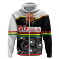 Panthers NAIDOC Week Personalised Zip Hoodie Aboriginal Torres Strait Islanders Vibe