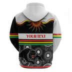Panthers NAIDOC Week Personalised Zip Hoodie Aboriginal Torres Strait Islanders Vibe