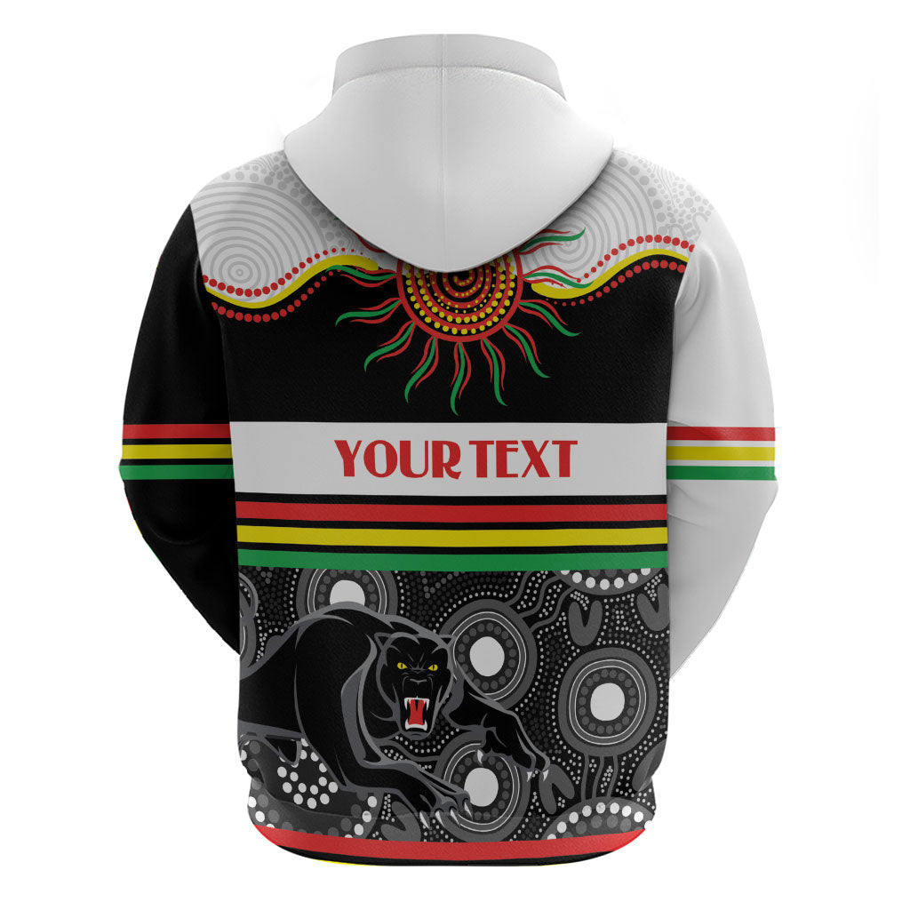 Panthers NAIDOC Week Personalised Zip Hoodie Aboriginal Torres Strait Islanders Vibe