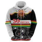 Panthers NAIDOC Week Personalised Zip Hoodie Aboriginal Torres Strait Islanders Vibe