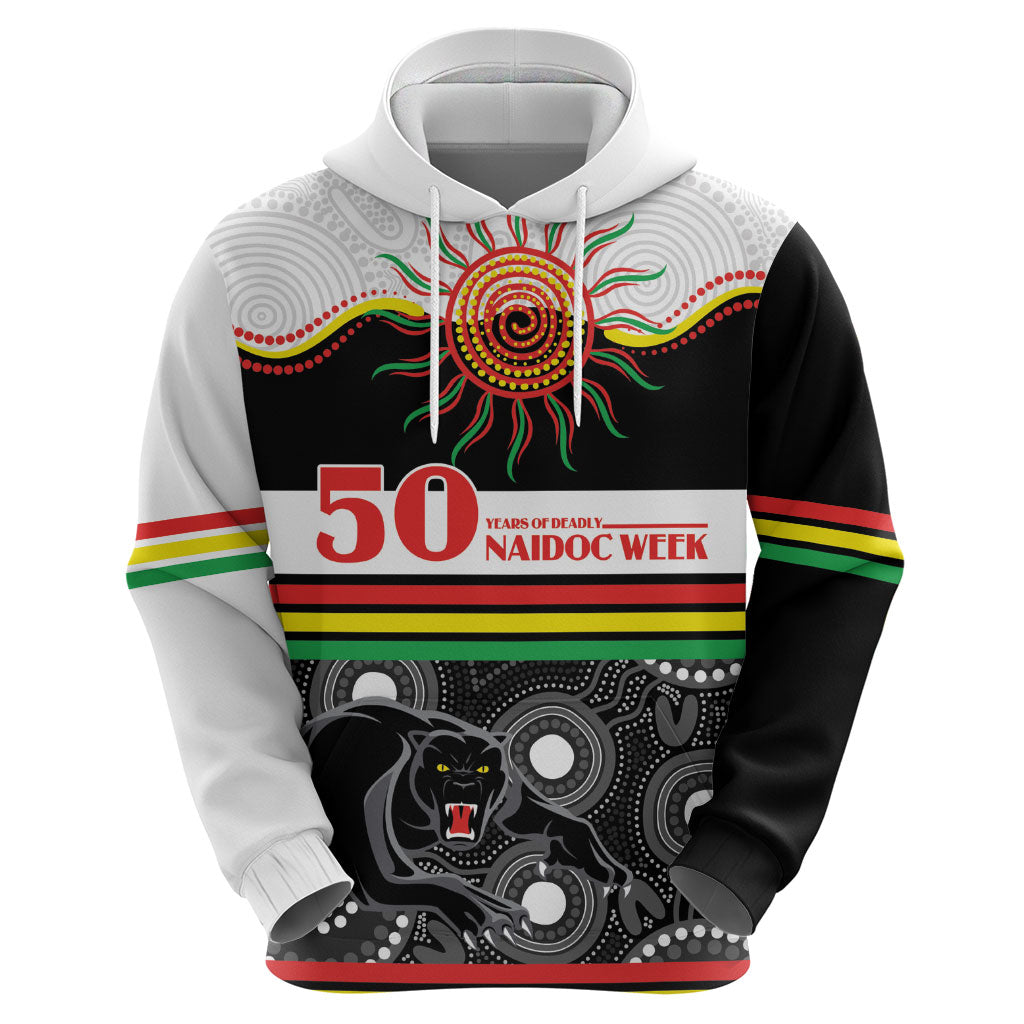 Panthers NAIDOC Week Personalised Zip Hoodie Aboriginal Torres Strait Islanders Vibe