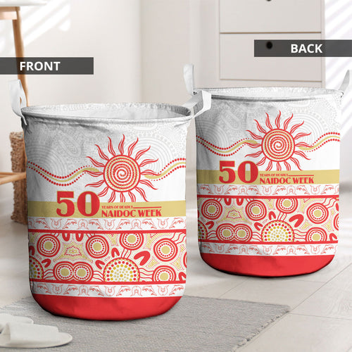 Dolphins NAIDOC Week Laundry Basket Aboriginal Torres Strait Islanders Vibe