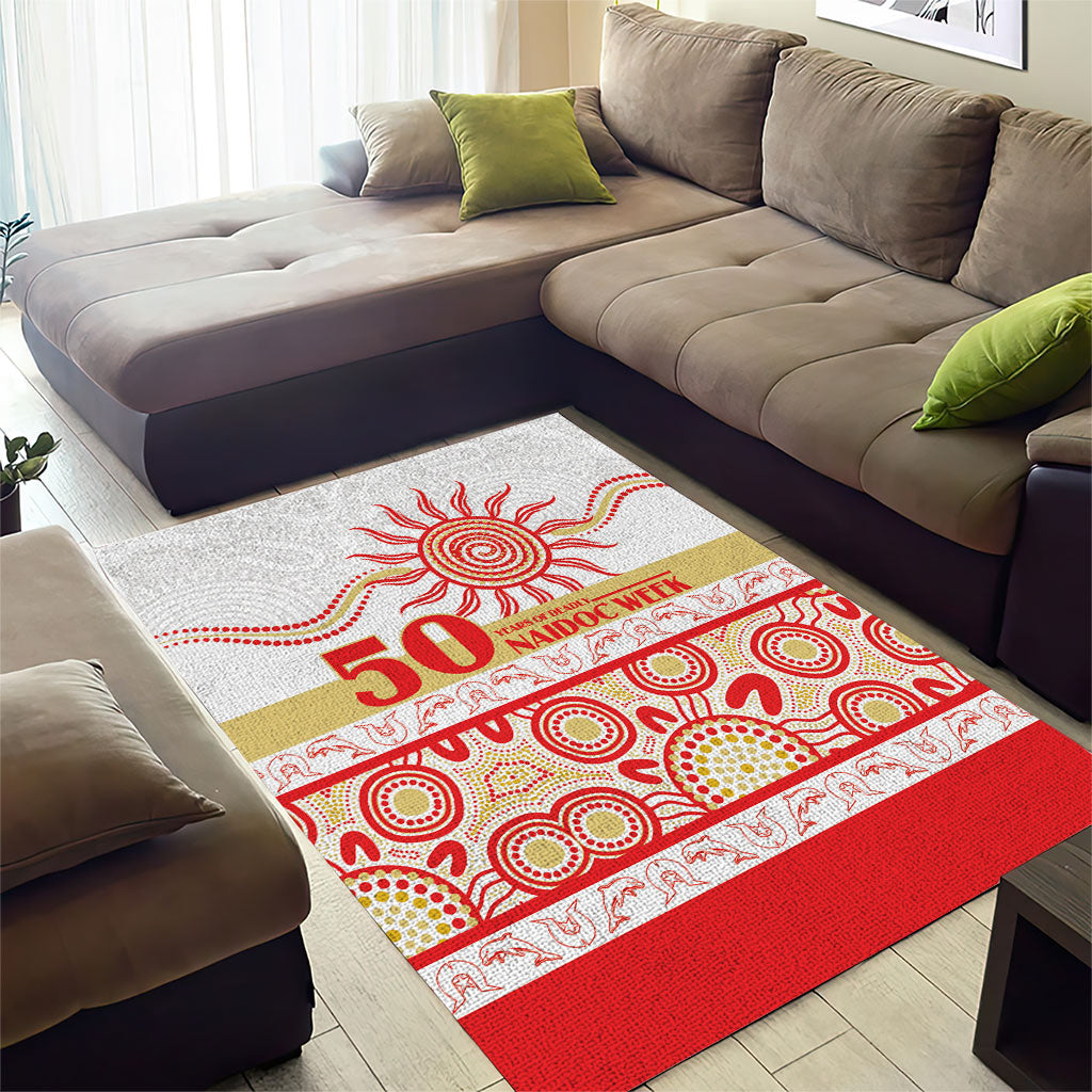 Dolphins NAIDOC Week Area Rug Aboriginal Torres Strait Islanders Vibe