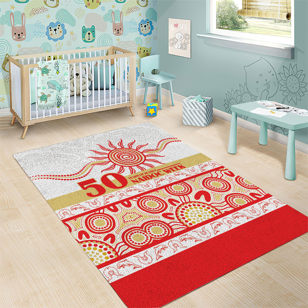 Dolphins NAIDOC Week Area Rug Aboriginal Torres Strait Islanders Vibe