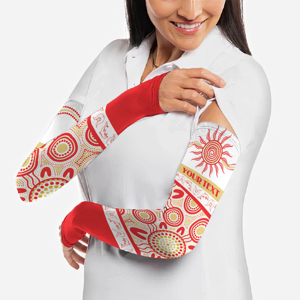 Dolphins NAIDOC Week Personalised Arm Sleeves Aboriginal Torres Strait Islanders Vibe