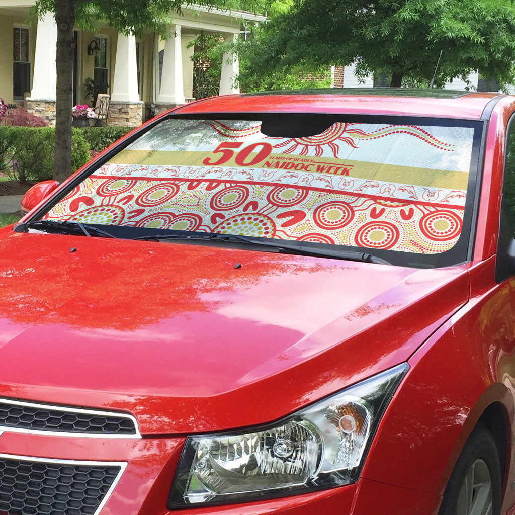Dolphins NAIDOC Week Auto Sun Shade Aboriginal Torres Strait Islanders Vibe
