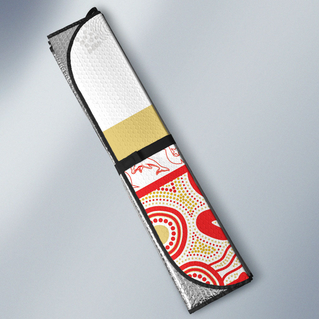 Dolphins NAIDOC Week Auto Sun Shade Aboriginal Torres Strait Islanders Vibe