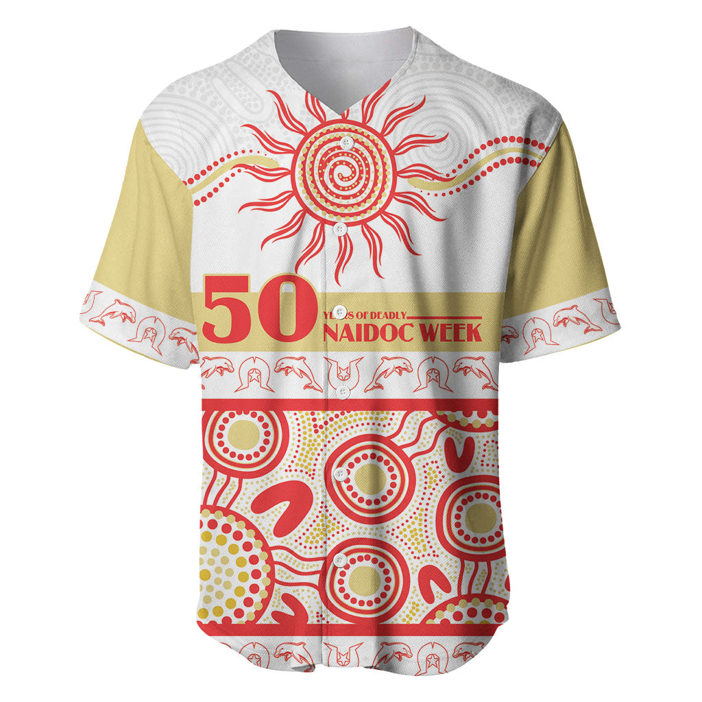 Dolphins NAIDOC Week Personalised Baseball Jersey Aboriginal Torres Strait Islanders Vibe