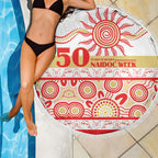 Dolphins NAIDOC Week Beach Blanket Aboriginal Torres Strait Islanders Vibe