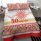 Dolphins NAIDOC Week Bedding Set Aboriginal Torres Strait Islanders Vibe
