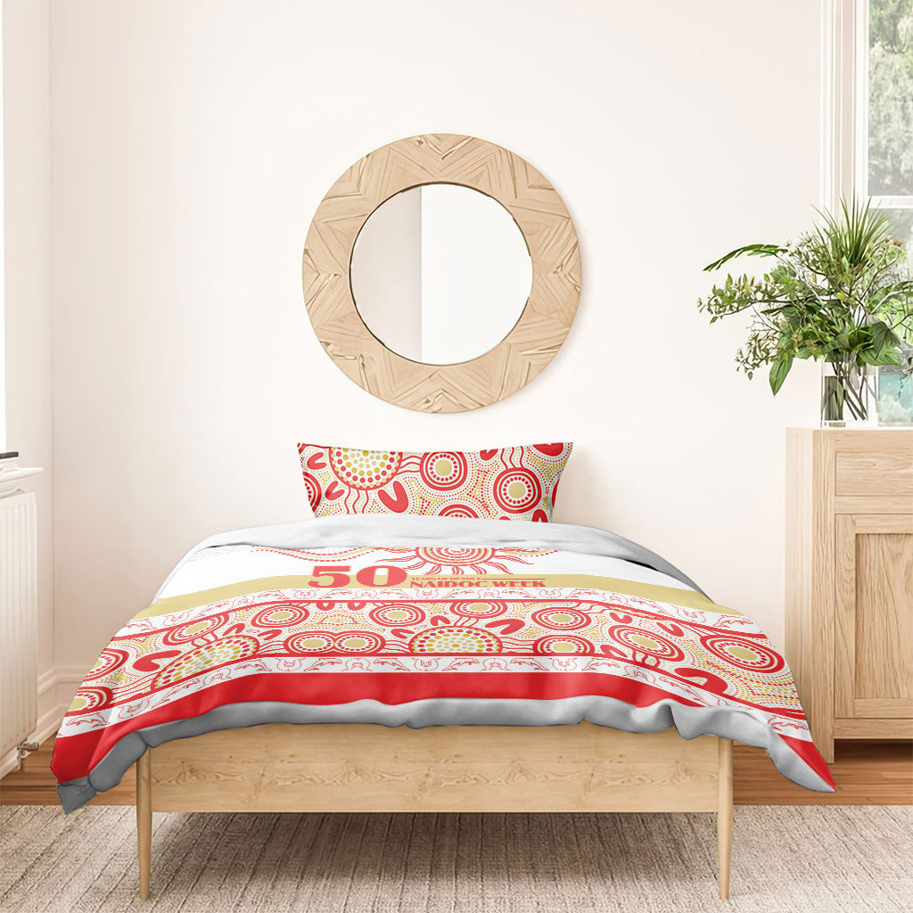 Dolphins NAIDOC Week Bedding Set Aboriginal Torres Strait Islanders Vibe