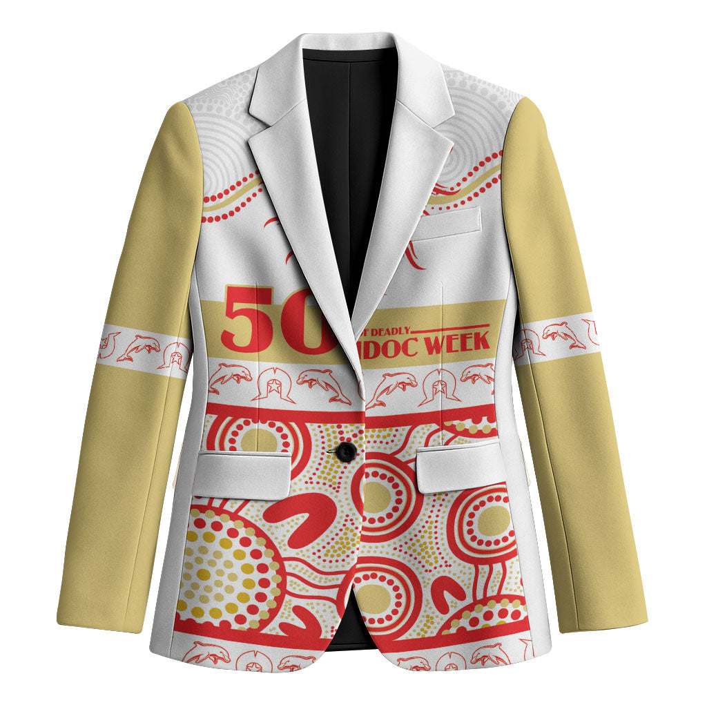 Dolphins NAIDOC Week Personalised Blazer Aboriginal Torres Strait Islanders Vibe