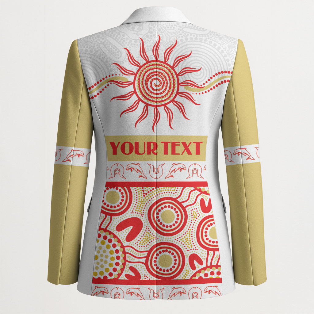 Dolphins NAIDOC Week Personalised Blazer Aboriginal Torres Strait Islanders Vibe