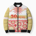 Dolphins NAIDOC Week Personalised Bomber Puffer Jacket Aboriginal Torres Strait Islanders Vibe