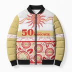 Dolphins NAIDOC Week Personalised Bomber Puffer Jacket Aboriginal Torres Strait Islanders Vibe