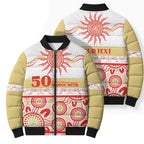 Dolphins NAIDOC Week Personalised Bomber Puffer Jacket Aboriginal Torres Strait Islanders Vibe