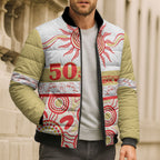 Dolphins NAIDOC Week Personalised Bomber Puffer Jacket Aboriginal Torres Strait Islanders Vibe