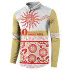 Dolphins NAIDOC Week Personalised Button Sweatshirt Aboriginal Torres Strait Islanders Vibe