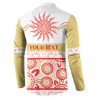 Dolphins NAIDOC Week Personalised Button Sweatshirt Aboriginal Torres Strait Islanders Vibe