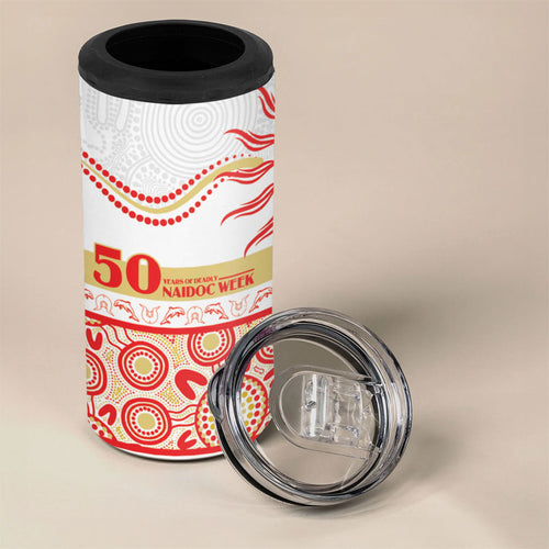 Dolphins NAIDOC Week Personalised 4 in 1 Can Cooler Tumbler Aboriginal Torres Strait Islanders Vibe