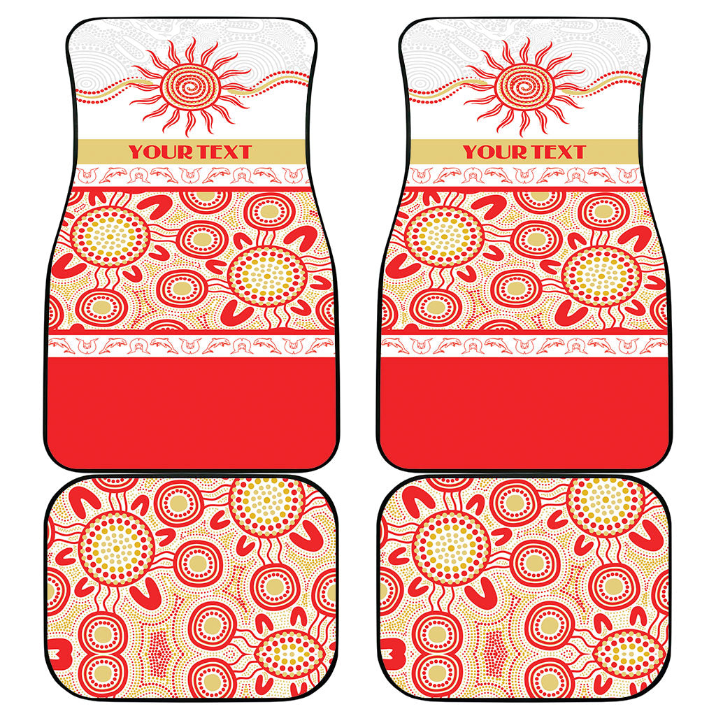Dolphins NAIDOC Week Personalised Car Mats Aboriginal Torres Strait Islanders Vibe