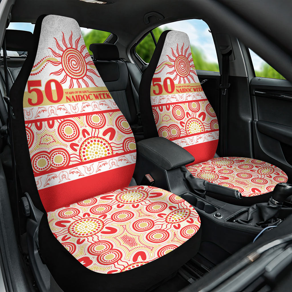 Dolphins NAIDOC Week Car Seat Cover Aboriginal Torres Strait Islanders Vibe