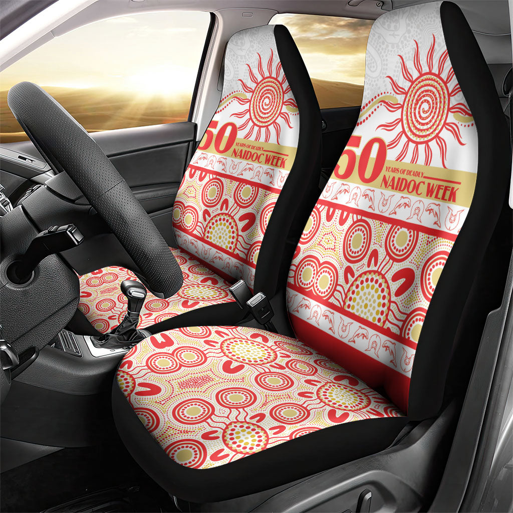 Dolphins NAIDOC Week Car Seat Cover Aboriginal Torres Strait Islanders Vibe