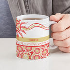 Dolphins NAIDOC Week Personalised Ceramic Mug Aboriginal Torres Strait Islanders Vibe