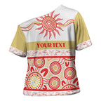Dolphins NAIDOC Week Personalised Cross Shoulder Shirt Aboriginal Torres Strait Islanders Vibe