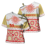 Dolphins NAIDOC Week Personalised Cross Shoulder Shirt Aboriginal Torres Strait Islanders Vibe