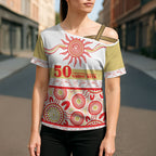 Dolphins NAIDOC Week Personalised Cross Shoulder Shirt Aboriginal Torres Strait Islanders Vibe