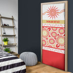 Dolphins NAIDOC Week Personalised Door Cover Aboriginal Torres Strait Islanders Vibe