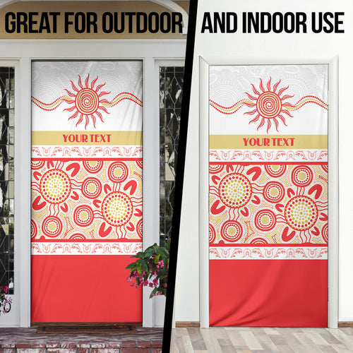Dolphins NAIDOC Week Personalised Door Cover Aboriginal Torres Strait Islanders Vibe