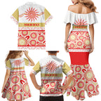 Dolphins NAIDOC Week Personalised Family Matching Mermaid Dress and Hawaiian Shirt Aboriginal Torres Strait Islanders Vibe