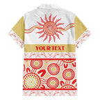 Dolphins NAIDOC Week Personalised Family Matching Short Sleeve Bodycon Dress and Hawaiian Shirt Aboriginal Torres Strait Islanders Vibe